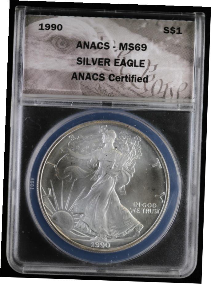 ڶ/ʼݾڽա ƥ    [̵] 1990 ꥫ С  ANACS MS 69 | С ɥ UNC BU- show original title