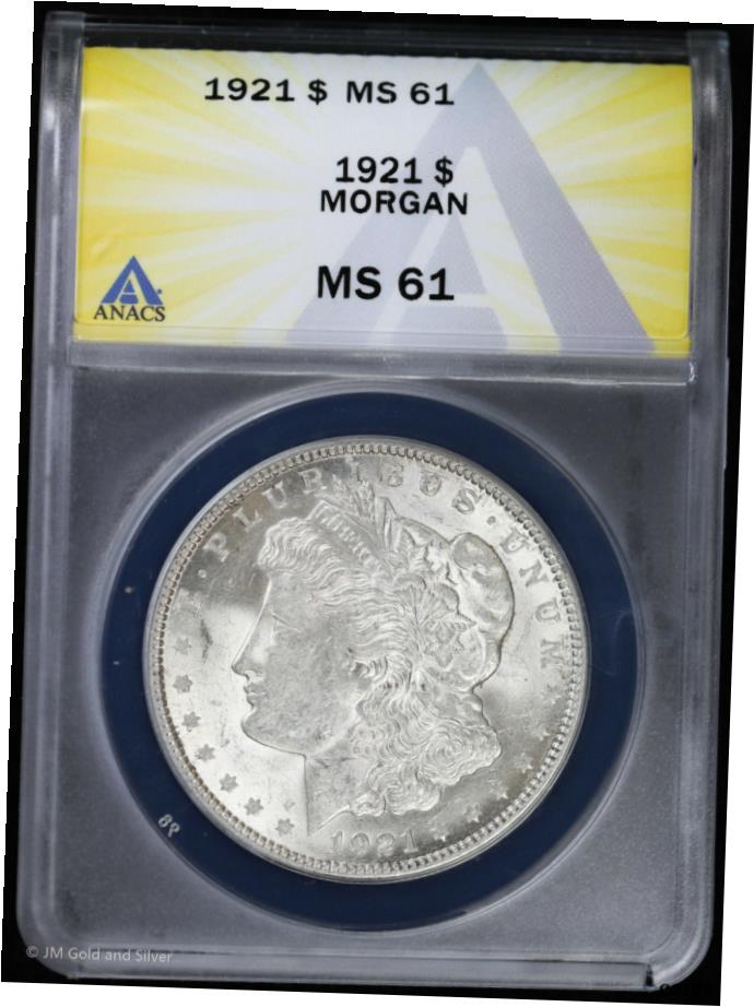 ڶ/ʼݾڽա ƥ    [̵] 1921ǯ $1 ⡼ С ɥ ANACS MS 61 | ̤ή BU- show original title