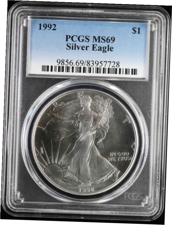 ڶ/ʼݾڽա ƥ    [̵] 1992 ꥫ С  PCGS MS 69 | С ɥ UNC BU- show original title