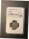  アンティークコイン コイン 金貨 銀貨  Straits Settlements QV silver 20セント 1888トン 未流通 NGC AU53- show original title