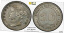  アンティークコイン コイン 金貨 銀貨  Straits Settlements silver QV 20セント 1877 レア dateaboutuncirculated PCGS AU53- show original title