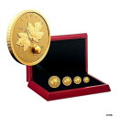 Klondike Gold Rush - 2021 ゴールド 4 コイン メープルリーフ 分数セット-新品未開封- show original title #g...