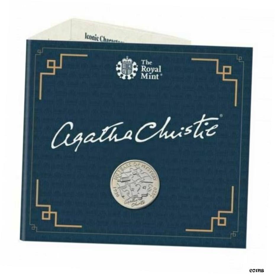 ڶ/ʼݾڽա ƥ    [̵] Agatha Christie 2020 UK ?2 Brilliant Uncirculated Coin