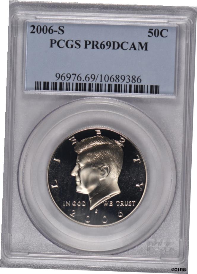 ڶ/ʼݾڽա ƥ    [̵] 2006-S Kennedy 1/2ɥ PCGS PR 69 DCAM- show original title