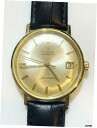 OMEGA Seamaster 自動巻き デイト レザーベルト メンズ 腕時計 OMEGA Seamaster Automatic Date Leather S...