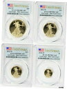 2016-W ファーストストライク 30 周年記念 ゴールド イーグル プルーフ セット PCGS PR 70 DCAM- show original titl...
