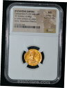 NGC MS 4/5 - 4/5 (AD 668-685) ビザンティン コンスタンティン IV ポゴナトゥス AV ソリダス- show original t...