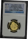2011 Kiribati $50 ゴールド クリスマス アイランド NGC PF-70 UC 1/1st 300 ストラック2011 Kiribati $50...