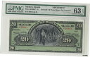 メキシコ 20ペソ バンコ デ ゲレロ 19 __ ピック S300s2 標本 PMG CU 63 EPQMexico 20 Pesos Banco de Gu...