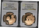 2014年 英国ロイヤルミント 5ポンド プルーフ 2 コインセット NGC PF70 UCAM プリンセス-モナーク- show original title...