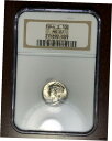 【極美品/品質保証書付】 アンティークコイン コイン 金貨 銀貨 [送料無料] 1944年 S NGC MS-67 マーキュリーダイム 美しいルースター ！ #W6821- show original title