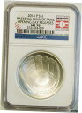 2014-P $1 シルバー ベースボール ホール オブ ファーム NGC MS 70 オープンデイリリース2014-P $1 Silver Baseball Hall of Farm NGC MS 70 Open Day Release