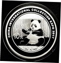 2017 China International Collection Expo 30g シルバー パンダ コイン 鑑定書付き2017 China International Collection Expo 30g Silver Panda Coin with Certificate of Authenticity