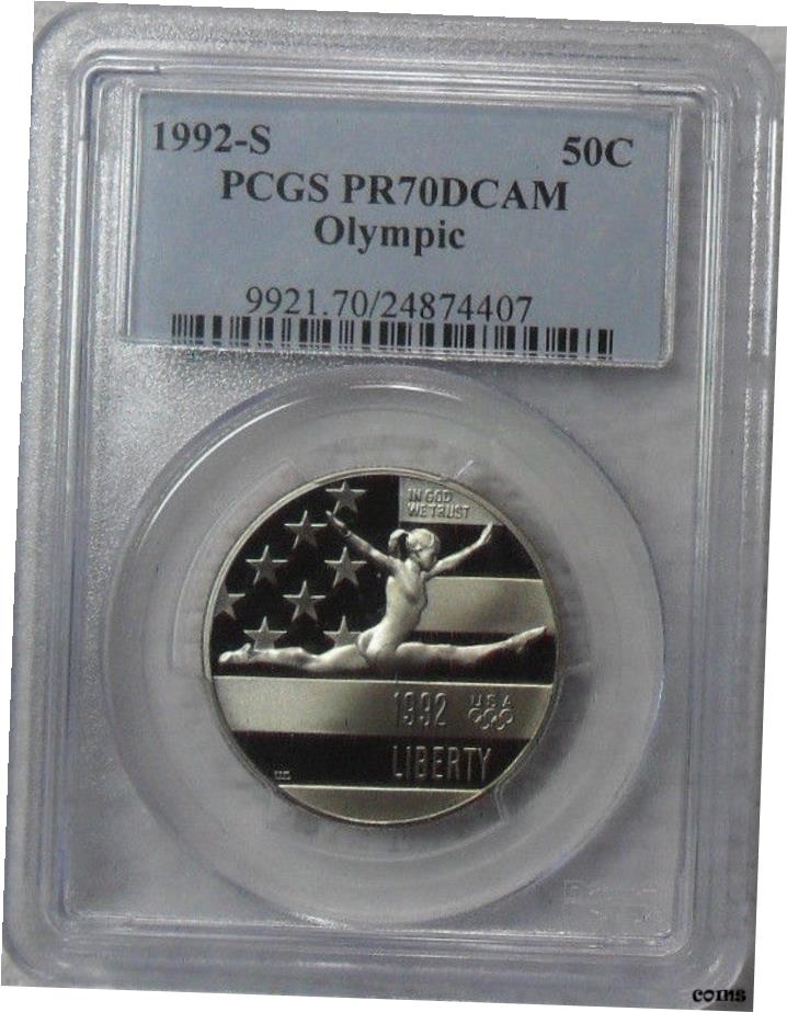 ڶ/ʼݾڽա ƥ    [̵] : 1992-S 50C XXV-OLYMPIC-ǰ-ϡեɥ PCGS PR 70 DCAM ǹ-ݥå- show original title