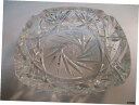 ヴィンテージ シガレット スター 灰皿 ガラス 喫煙 アンティーク タバコ シガー 7インチVintage Cigarette Star Ashtray Glass Smoking Antique Tobacco Cigar 7inch