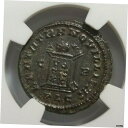 Crispus Roman Empire AE3 NGC AU House of Constantine 古代シーザー 祭壇コインCrispus Roman Empire AE3 NGC AU House of Constantine Ancient Caesar Altar Coin(3)