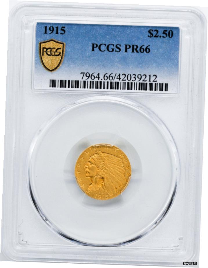 ڶ/ʼݾڽա ƥ Ų 1915 ǥ $2.5 PCGS PR 66- show original title [̵] #oot-wr-6020-312