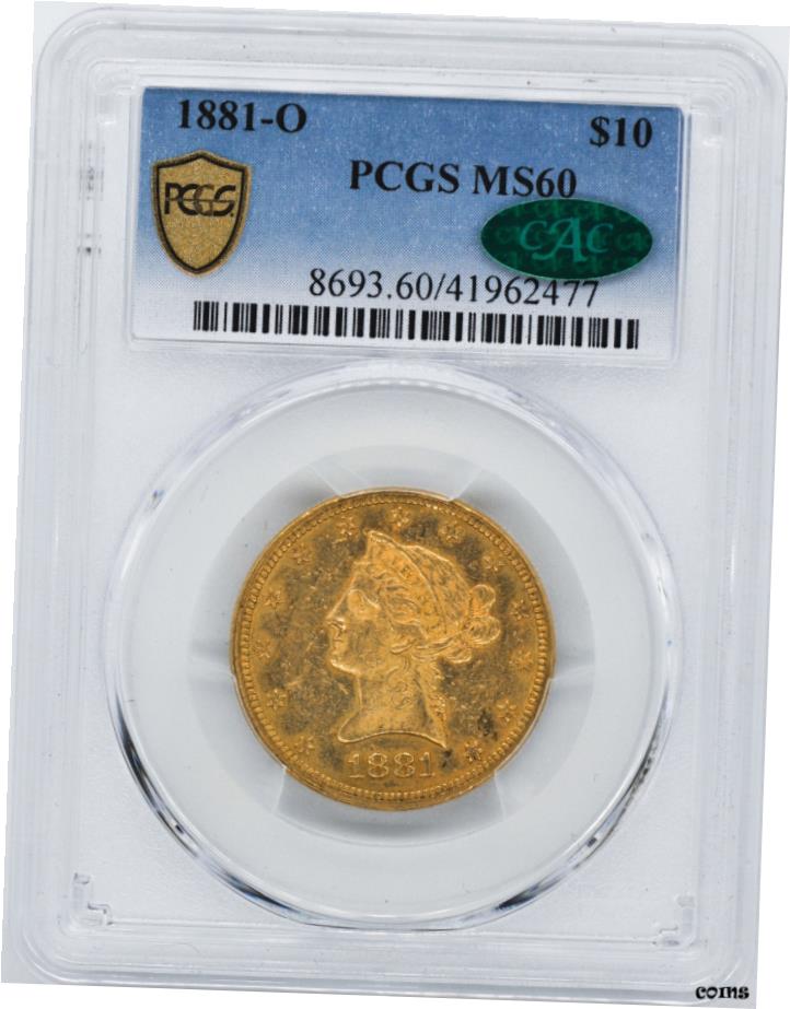 ץʡɥ꥽㤨֡ڶ/ʼݾڽա ƥ Ų 1881ǯ-O Хƥإå $10 PCGS MS 60- show original title [̵] #oot-wr-6020-399פβǤʤ9,100,000ߤˤʤޤ