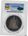 【極美品/品質保証書付】 アンティークコイン 硬貨 1857年 リバティ座像 S$ 1 PCGS PR 65- show original title [送料無料] #oot-wr-6020-532