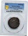 【極美品/品質保証書付】 アンティークコイン 硬貨 1652 オークツリー シリング PCGS MS 61- show original title [送料無料] #oot-wr-6020-537