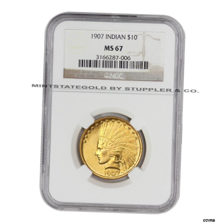 ڶ/ʼݾڽա ƥ Ų 㥹 1907 $10 ǥإå   NGC MS67 Gem 졼 쥢 - show original title [̵] #oot-wr-6033-42