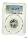 2000 プラチナイーグル $25 PCGS MS70-スタチューリバティ 1/4オンス2000 Platinum Eagle $25 PCGS MS70-St...