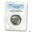  アンティークコイン コイン 金貨 銀貨  1936年 ウィスコンシンハーフドル MS-64 PCGS-SKU #101924- show original title