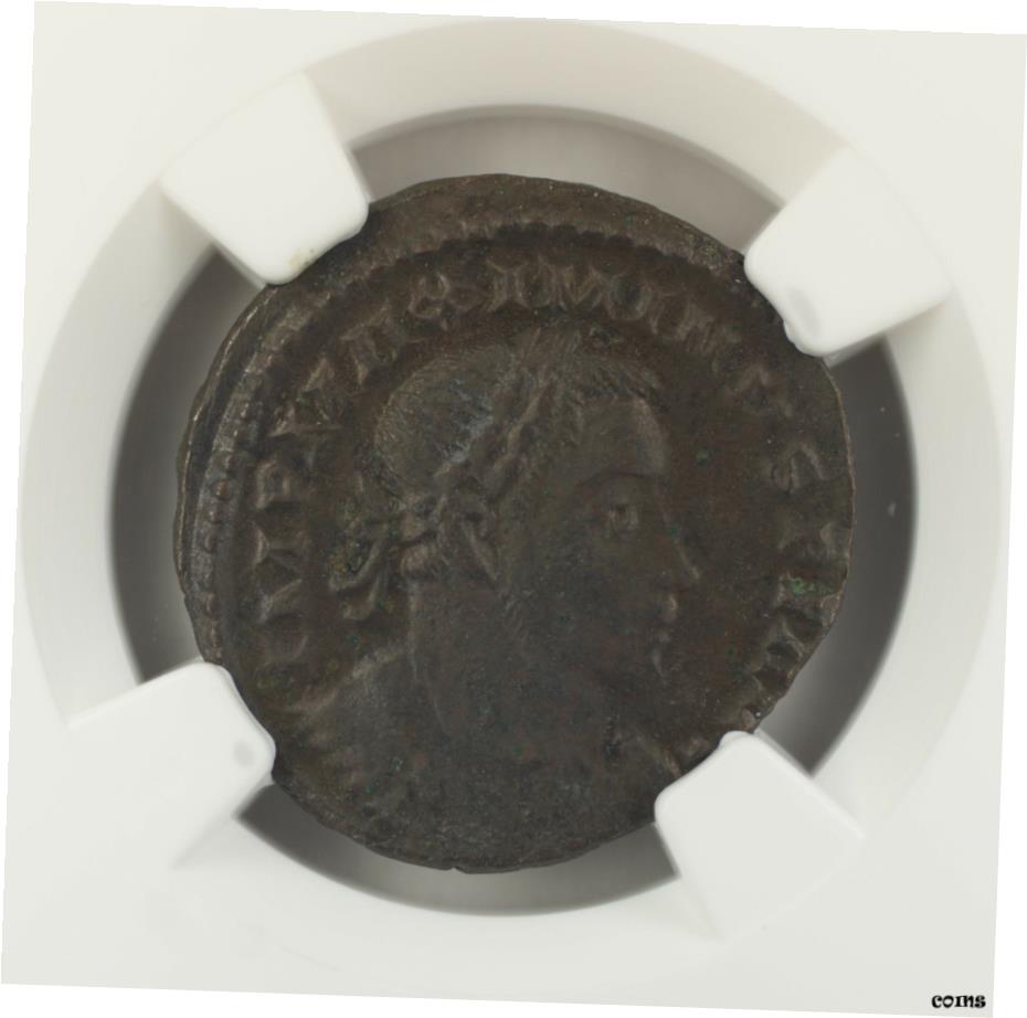 AD 310-313 BI Nummus  Maximinus II ɥƱ NGC XF AKRAD 3...