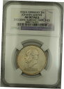 1932年-A ドイツ スリー マーク 3M シルバー コイン ヨハン ゲーテ NGC AU 詳細1932-A Germany Three Marks 3M Silver Coin Johann Goethe NGC AU Details