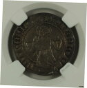 1300-1500 フランス グロス シルバー コイン ロバーツ - 8932 メートル ミント NGC AU-55 AKR1300-1500 French G...