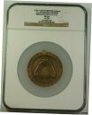 1962 年ラージブロンズメダル 64mm LAドジャーススタジアム ファーストシーズン NGC MS-66 #2201962 Large Bronze Medal 64mm LA Dodgers Stadium First Season NGC MS-66 #220(3)