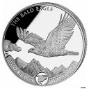 2021 1オンス シルバー 20フラン コンゴ ボールド イーグル ワールドワイルドライフ コイン2021 1 oz Silver 20 Franc Cong...