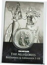 2019 1オンス シルバー The Allegories BRITANNIA N ゲルマニア チカ ワールド マネー フェア コイン2019 1oz Silv...