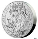 2021 1 キロ シルバー $80 ニュー チェク リオン BU コイン カプセル2021 1Kg Silver $80 New Check Lion BU ...