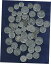 フランス共和国 1/2 〜 5 フランコイン 、 組み合わせ日付グループ ( 18 コイン )French Republic 1/2 to 5 franc coins, combined date groups (18 coins) 66,500円