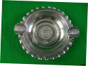 ペルーのスターリングシルバー アシュトレイ ? 3 コイン ( 1899 、 1914 、 1916 ) ? 3 7/8 インチ ? 63gPeruvian Sterling Silver Ashtray 3 Coins (1899, 1914, 1916) 3 7/8 inches 63g