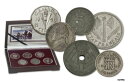 6 ピースセット 1937-1944 ワールドコイン Dデイ侵入 箱入り SKU582506 Piece Set 1937-1944 World Coin D-...