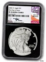 2020-S プルーフ シルバー イーグル-NGC PF70-FDOI-MERCANTI サイン入り-紋章付きイーグルデザイン !2020-S Proof Si...