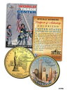 ワールドトレイドセンター 10 周年記念 9/11 ニューヨーク州クォーターコイン 24K ゴールドメッキWorld Trade Center 10th Ann...