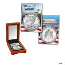 2021-W ANACS PR 70 DCAM プルーフ アメリカン シルバー イーグル FDOI 限定版 43002021-W ANACS PR 70 DCA...
