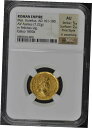 【極美品/品質保証書付】 Mar. Aurelius, AD 161-180 ROMAN Aureus NGC AU50 ファインスタイル- show original title