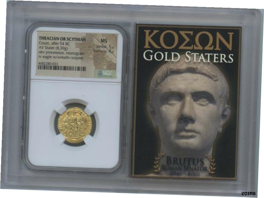 ڶ/ʼݾڽա ƥ    [̵] Coson, after 54 BC THRACIAN OR SCYTHIAN AV ơ NGC 60 ȡ꡼- show original title