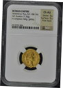 【極美品/品質保証書付】 Antoninus Pius, AD 138-161 ROMAN Aureus NGC AU55 ファインスタイル- show original title