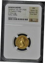 【極美品/品質保証書付】 Faustina Jr. AD 147-175/6 ROMAN Aureus NGC AU50 ファインスタイル- show original title