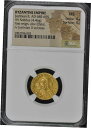  Justinian II, AD 685-695 ビザンチンエンパイア ソリダス NGC MS60 クリスト- show original title