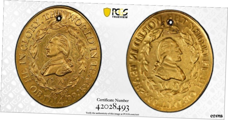 ڶ/ʼݾڽա 1800 Washington    BK-169 Musante GW-75 PCGS  AU եƥ- show original title