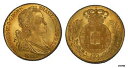 【極美品/品質保証書付】 ポルトガル ジョアオ VI. 1822 AV Peca, 6400 Reis. PCGS MS66 Lisbon KM 364.- show original title