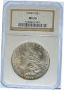 1904-O モーガン ドル MS65 NGC (#PA2240863002)1904-O Morgan Dollar MS65 NGC (#PA2240863...