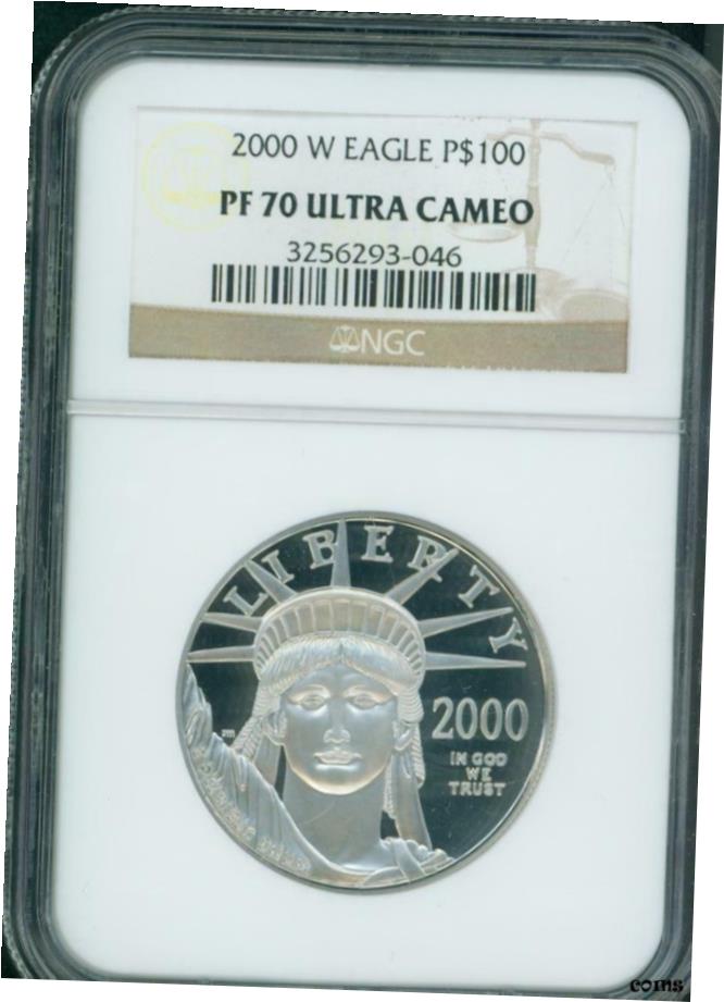 ڶ/ʼݾڽա 2000-W $100 ץ  ƥ塼 ֥Хƥ 1 NGC PF70 ץ롼 PR70 ᥪ - show original title