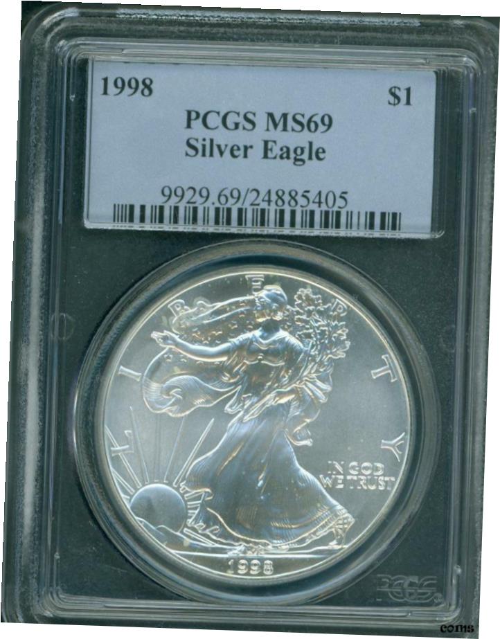 yɔi/iۏ؏tz AeB[NRC RC   [] 1998 AJVo[C[O ASE S $1 PCGS MS69 MS-69 fUC I- show original title